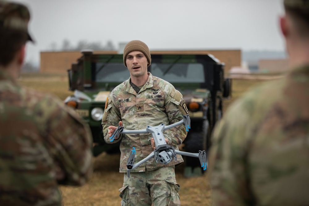 2CR Soldiers train on unmanned aerial systems defense