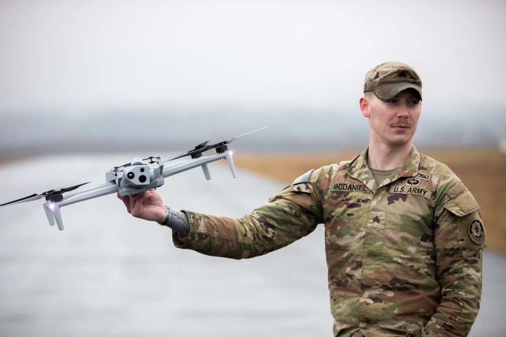 2CR Soldiers train on unmanned aerial systems defense