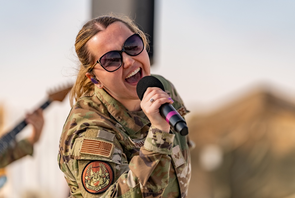 AFCENT Band brings music to the region celebrating the United States-French partnership
