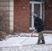 Sailors Clear Snow