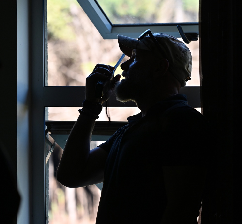 818th Mobility Support Advisory Squadron conducts exercise planning at Justified Accord