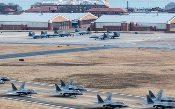 1st Fighter Wing demonstrates strength and readiness in Elephant Walk