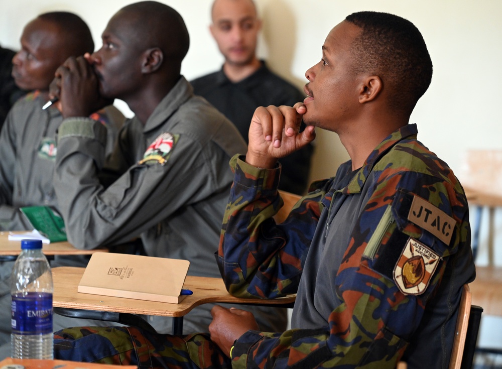 818th Mobility Support Advisory Squadron facilitates drop zone discussion with partner nations