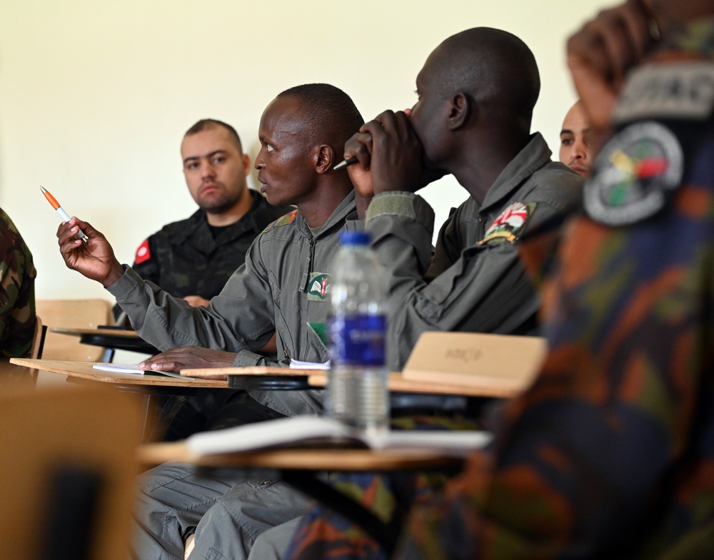 818th Mobility Support Advisory Squadron facilitates drop zone discussion with partner nations