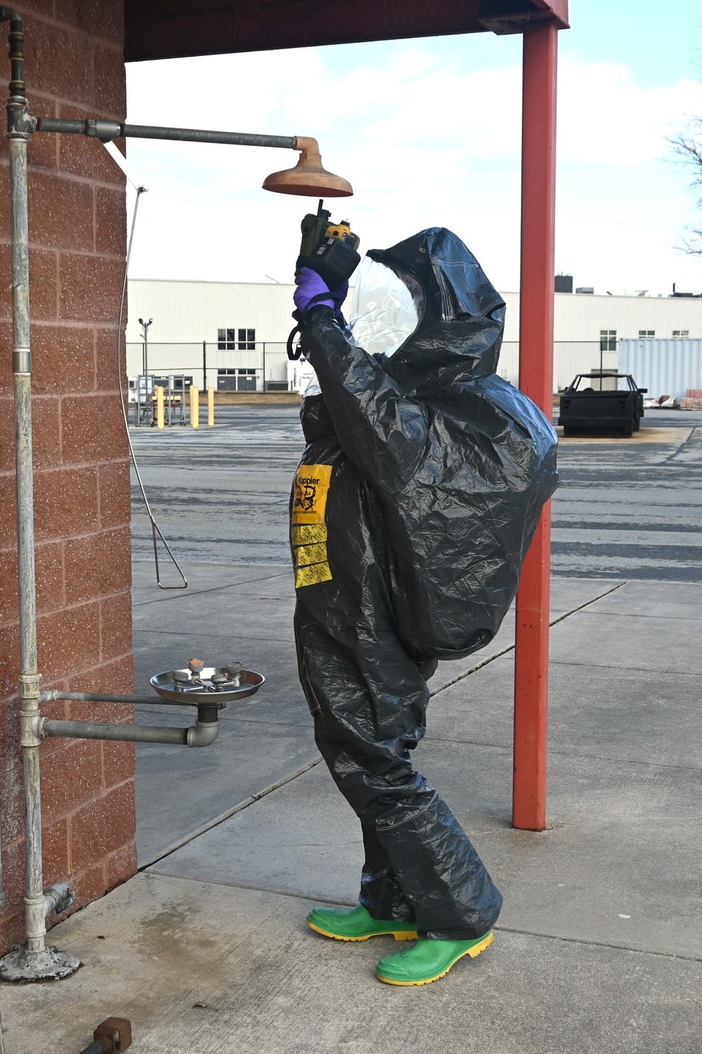 Pa. Guard Civil Support Team conducts simulated drug lab training