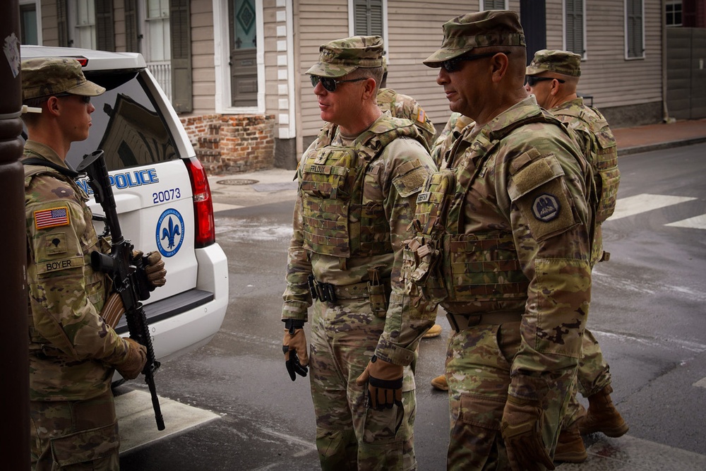 La. Guard supports Super Bowl LIX security operations in New Orleans