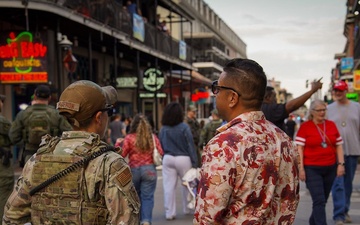 La. Guard supports Super Bowl LIX security operations in New Orleans