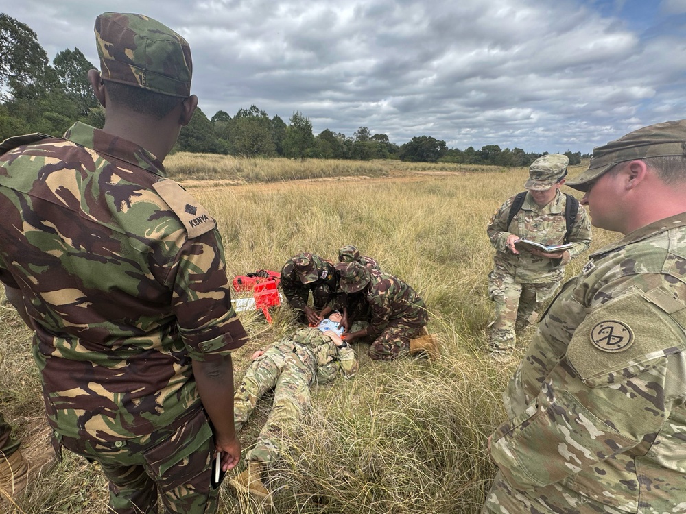 US, Kenya conduct casualty evacuation rehearsal at Justified Accord