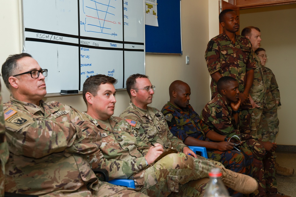 Air-to-ground integration planners host fire support air operations training at Justified Accord