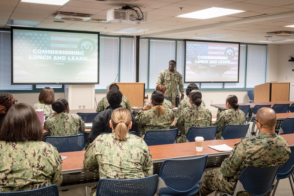 Cherry Point Sailors Get a Taste of Officer Life and Lunch at Mentorship Session