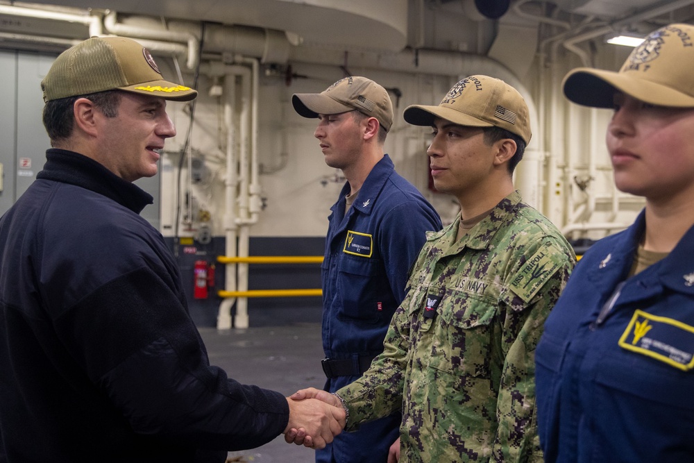 Commander, Amphibious Squadron Seven (CPR 7) Visits Tripoli