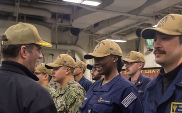 Commander, Amphibious Squadron Seven (CPR 7) Visits Tripoli