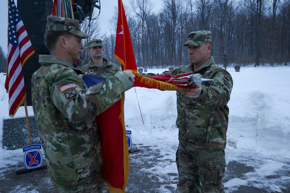 10th Mountain Division cases colors for southern border mission