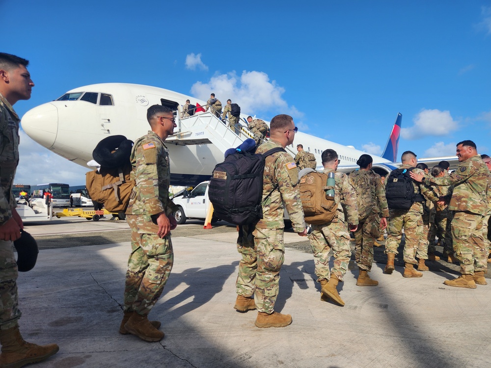 Fort Buchanan Mobilizes Troops by Land, by Sea, by Air