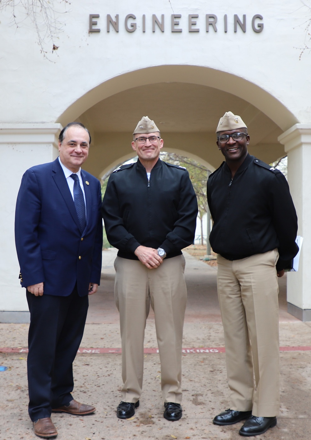 NAVFAC Leaders Meet with San Diego State University Dean