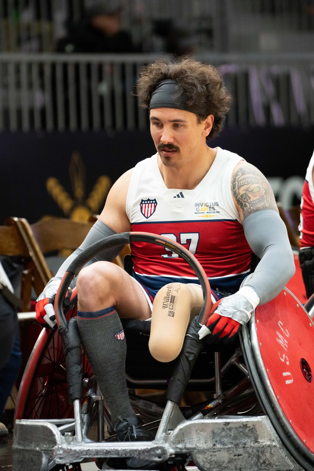 Team US | IG 25 | Invictus Games | Wheelchair Rugby | Team US vs Team Columbia | SOCOM CPT Joshua Martin (ret.)