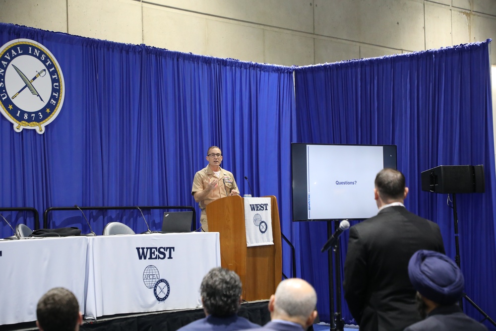 Rear Adm. Jeffrey Kilian Speaks at WEST 2025