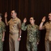 Navy Band Reenlistment Ceremony