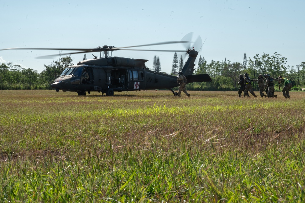 Black Hawk patient drop - Exercise NEXUS FORGE