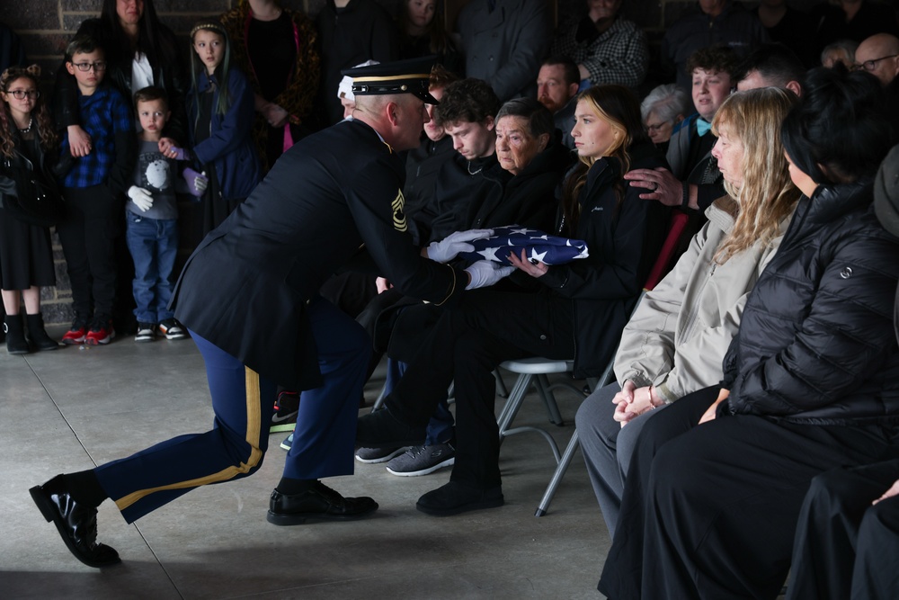 IANG Honor Guard renders funeral honors