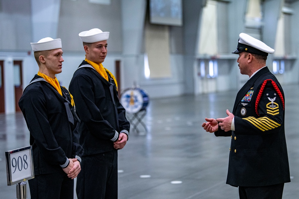 Recruit Training Command Pass in Review