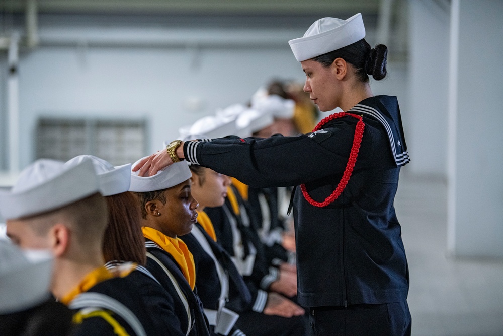 Recruit Training Command Pass in Review