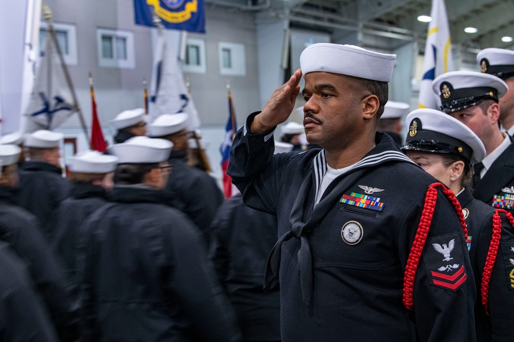 Recruit Training Command Pass in Review