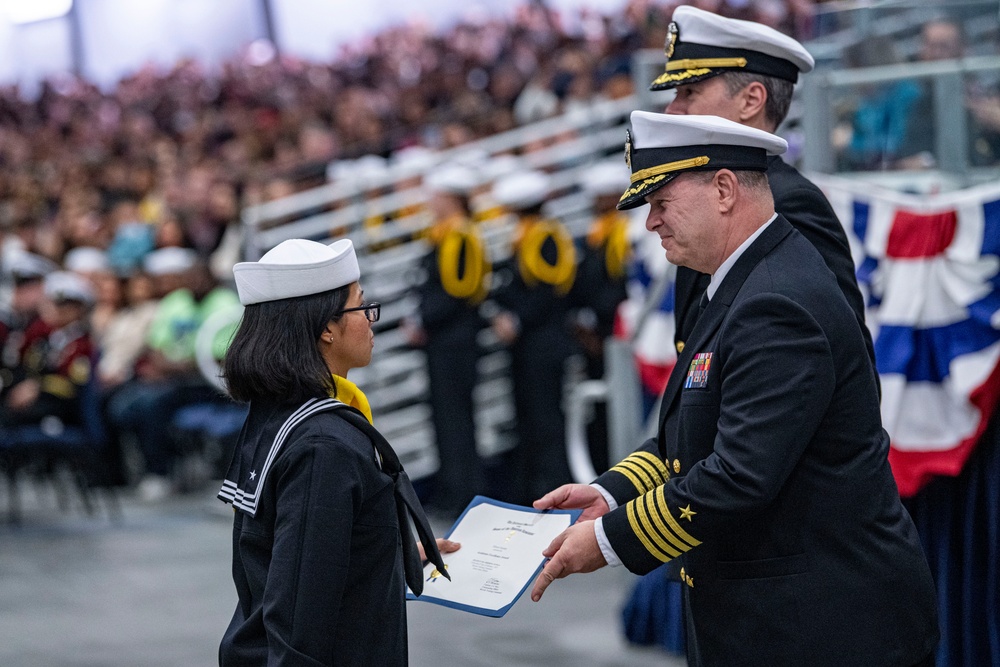 Recruit Training Command Pass-in-Review Award Winners