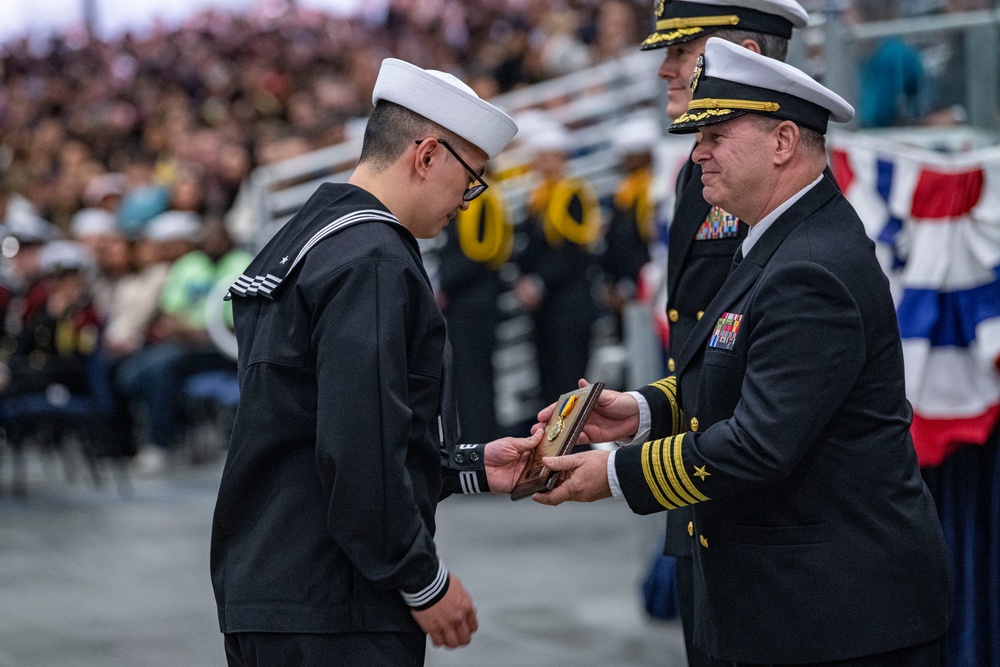 Recruit Training Command Pass-in-Review Award Winners