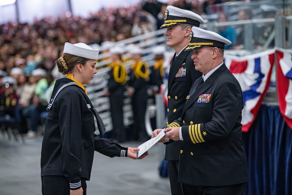 Recruit Training Command Pass-in-Review Award Winners