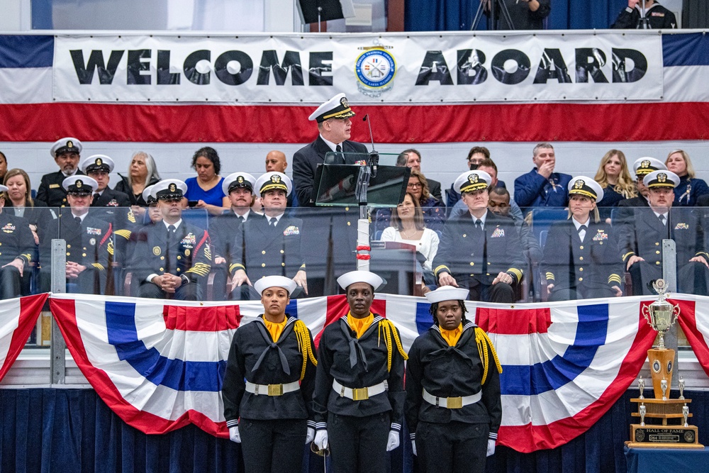 Recruit Training Command Pass in Review