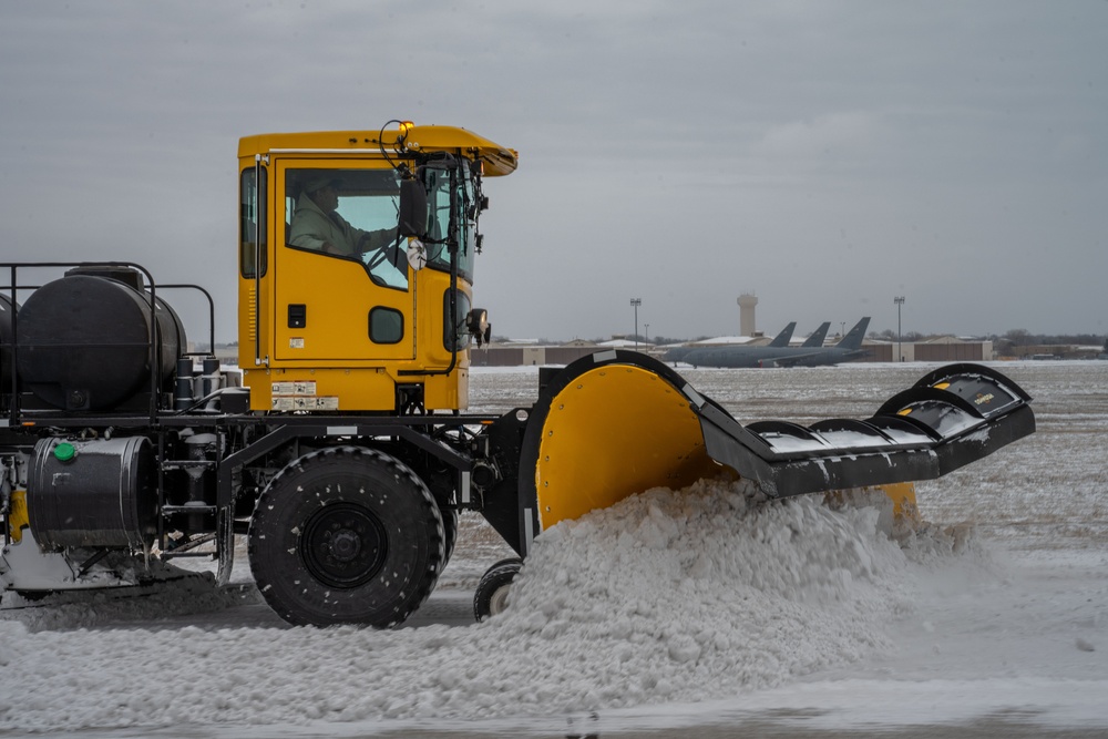 22 CES Snow Removal