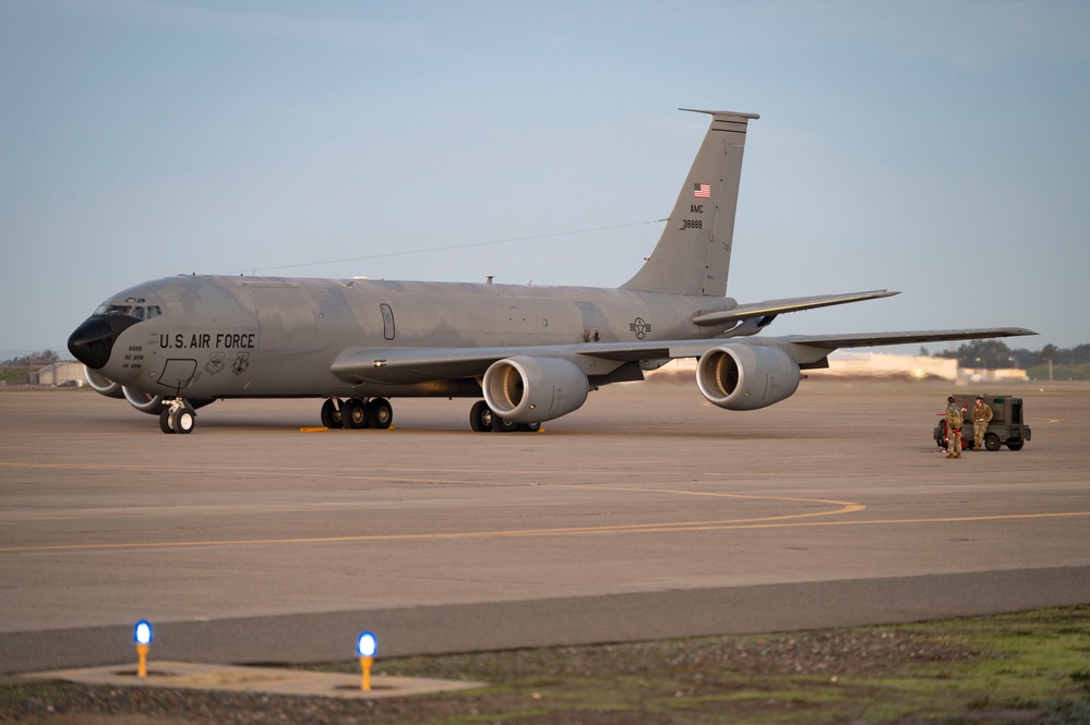 50th Air Refueling Squadron supports F-35 Lightning II Fighters with 84,000 pounds of fuel during Bamboo Eagle 25-1