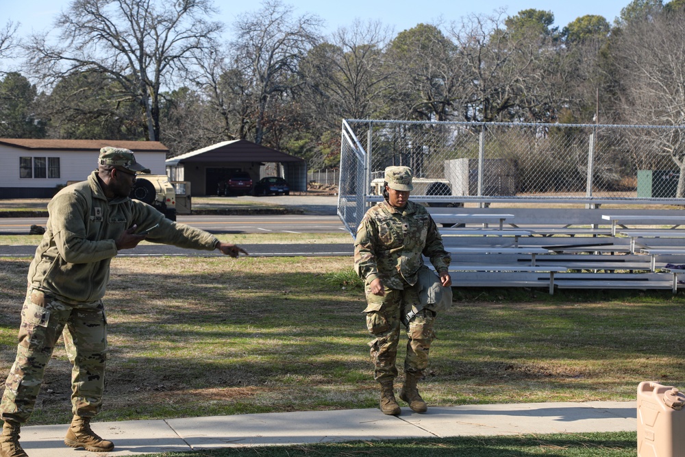 90th Sustainment Brigade Best Warrior Competition 2025 Obstacle Course