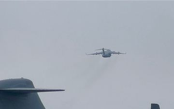 Bamboo Eagle takes off from JBLM