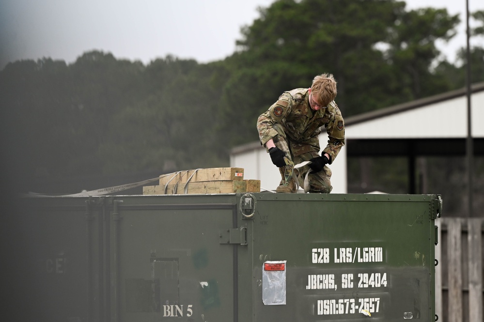 JB Charlestons hosts a readiness exercise