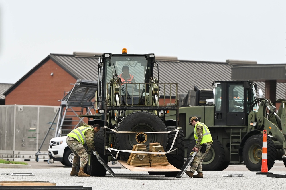 JB Charlestons hosts a readiness exercise