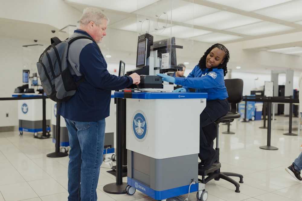 Transportation Security Officer at Reagan Washington Airport (DCA) in Arlington, VA.