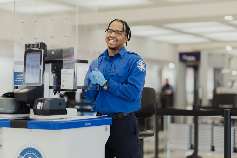 Transportation Security Officer at Reagan Washington Airport (DCA) in Arlington, VA.