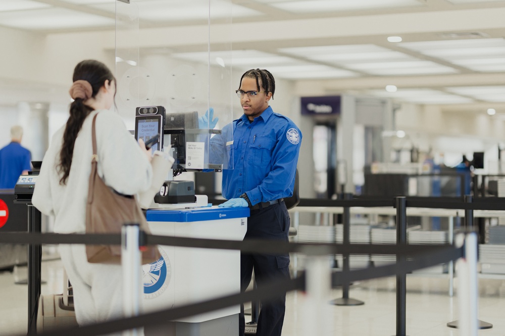 Transportation Security Officer at Reagan Washington Airport (DCA) in Arlington, VA.