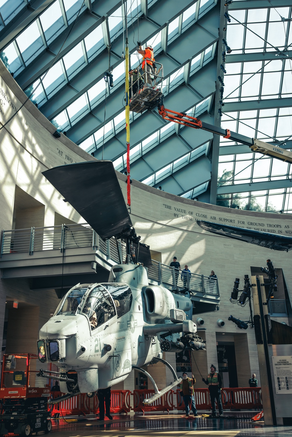 National Musuem of the Marine Corps adds a new aviation display