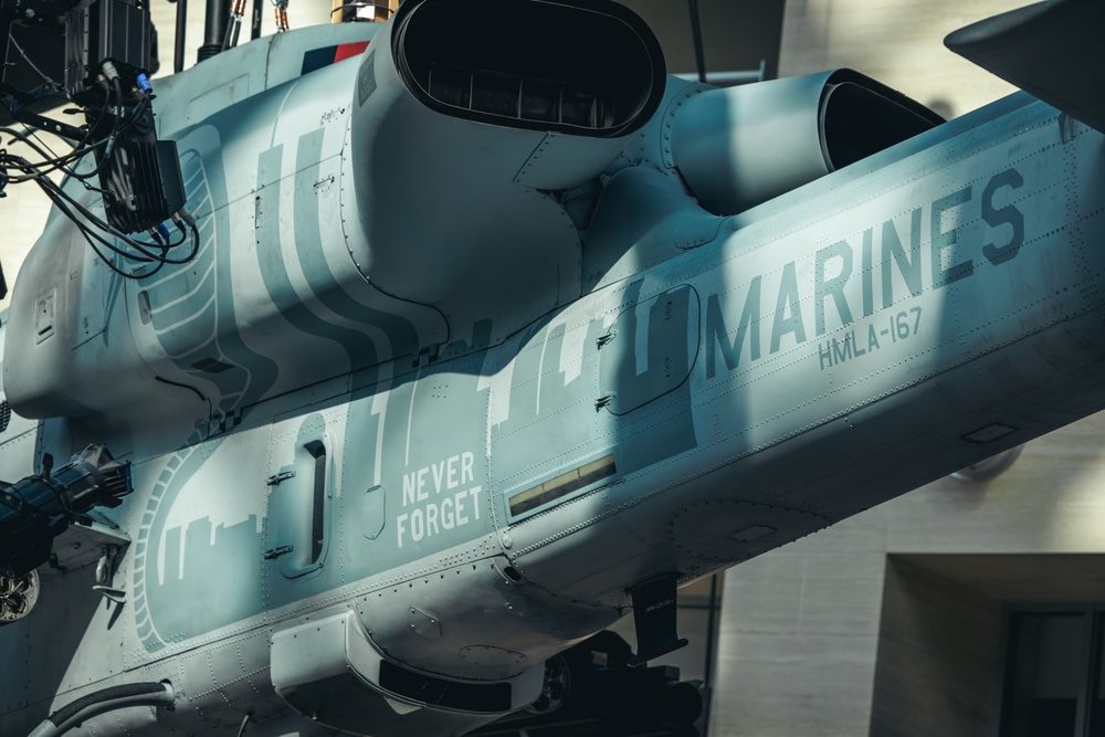 National Musuem of the Marine Corps adds a new aviation display