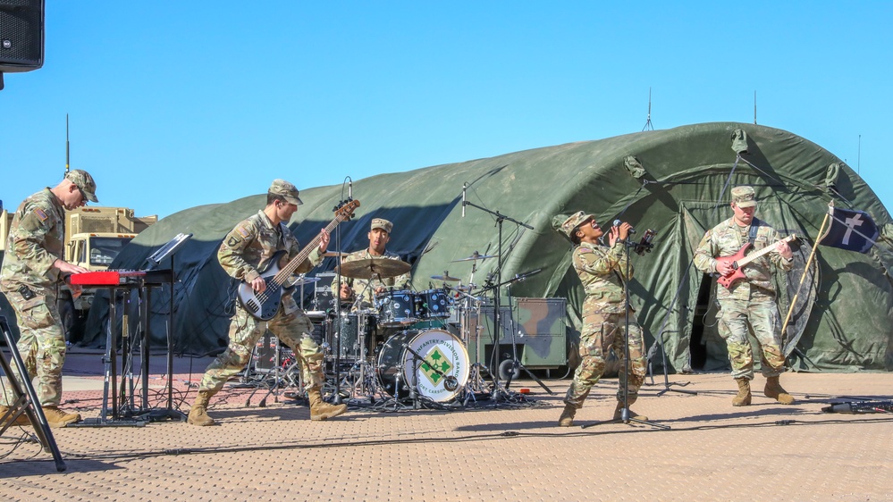 4ID Band performs at MTC