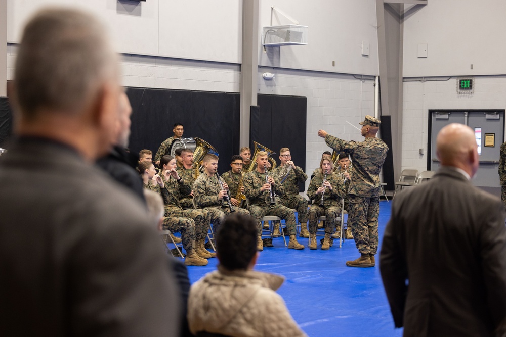 1st MARDIV holds colors rededication ceremony