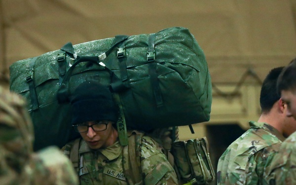 Flight to the southern border in support of USNORTHCOM