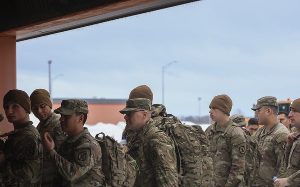 Flight to the southern border in support of USNORTHCOM