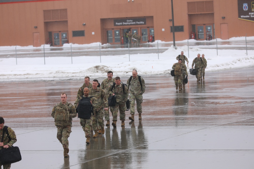 Flight to the southern border in support of USNORTHCOM