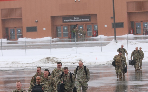 Flight to the southern border in support of USNORTHCOM