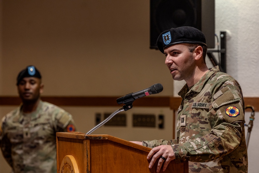 664th MAC hosts change of command ceremony