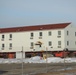 Contractors prepare second World War II-era barracks to be moved at Fort McCoy